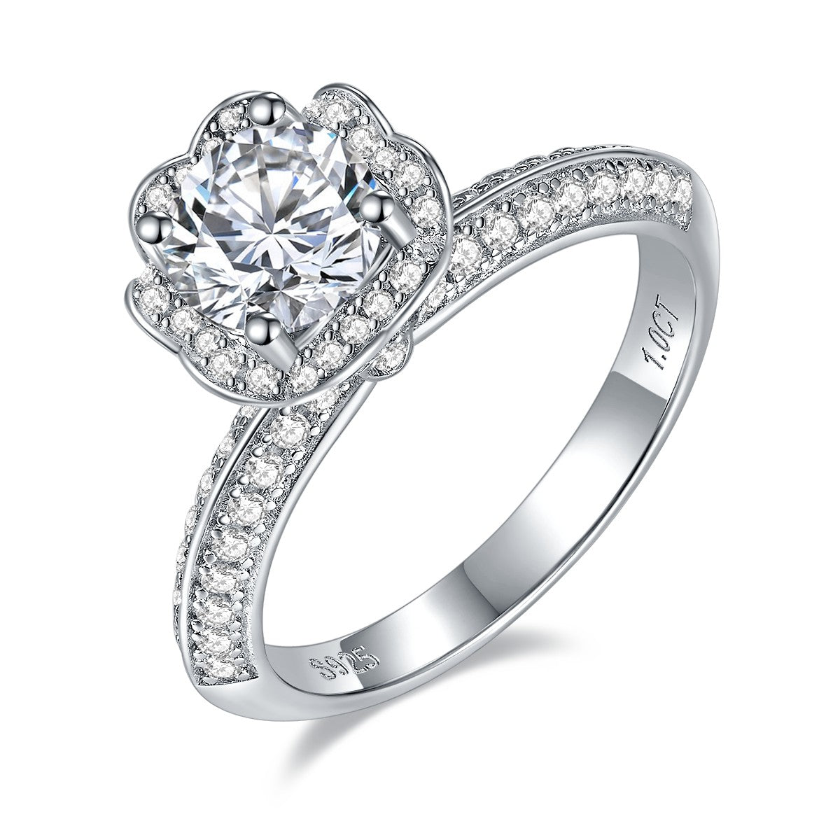 Rosa Pave Ring