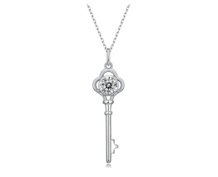 Tessa Key Pendant Necklace