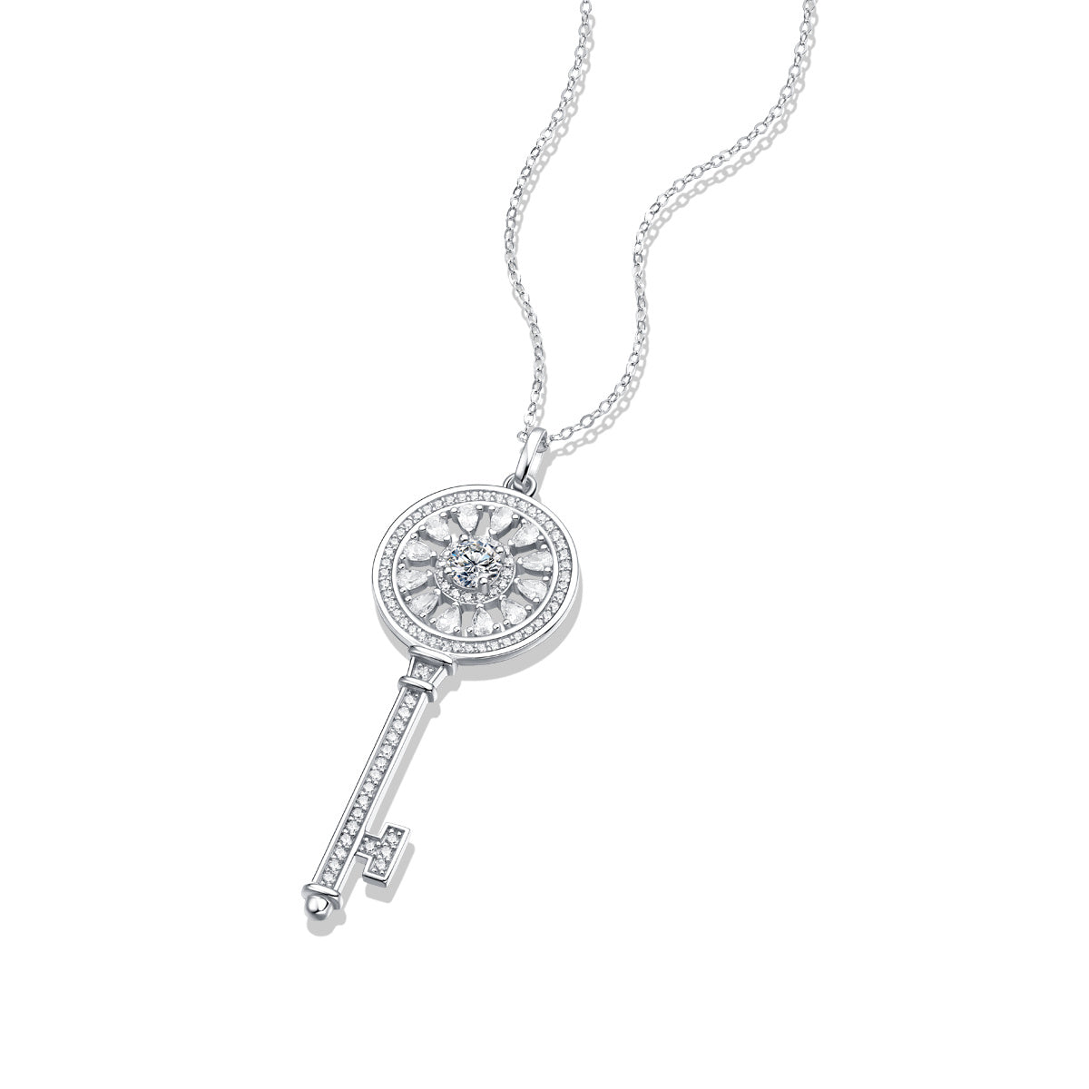 Fiora Key Pendant Necklace